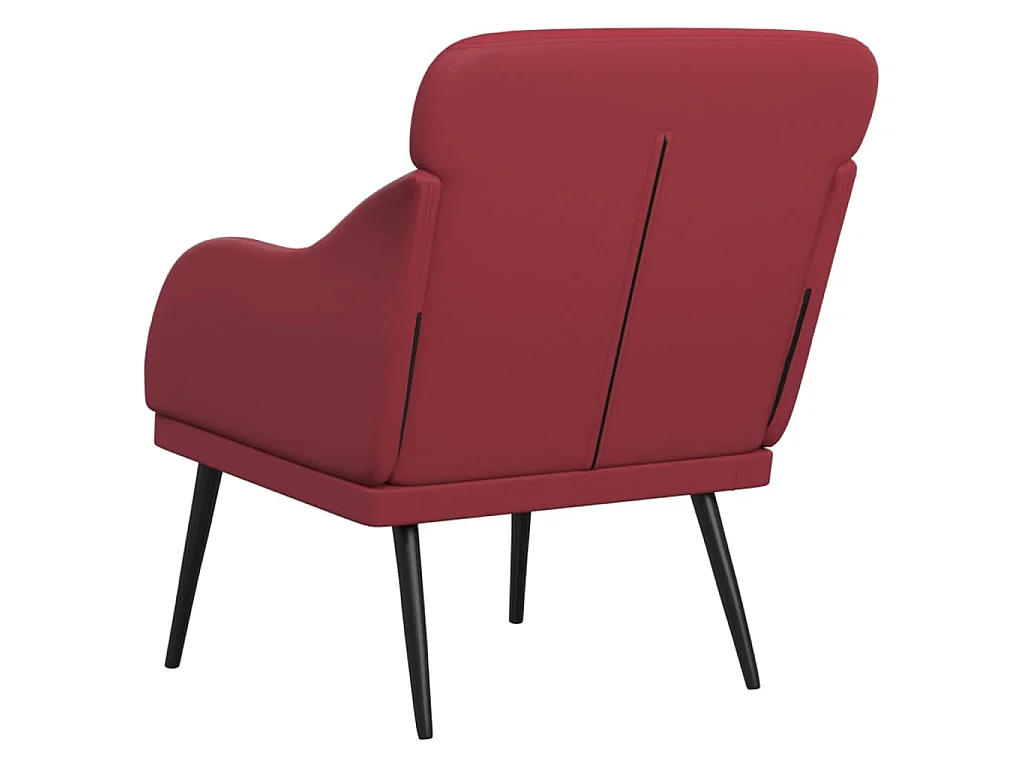 Fauteuil Bordeaux 63x76x80 cm Similicuir