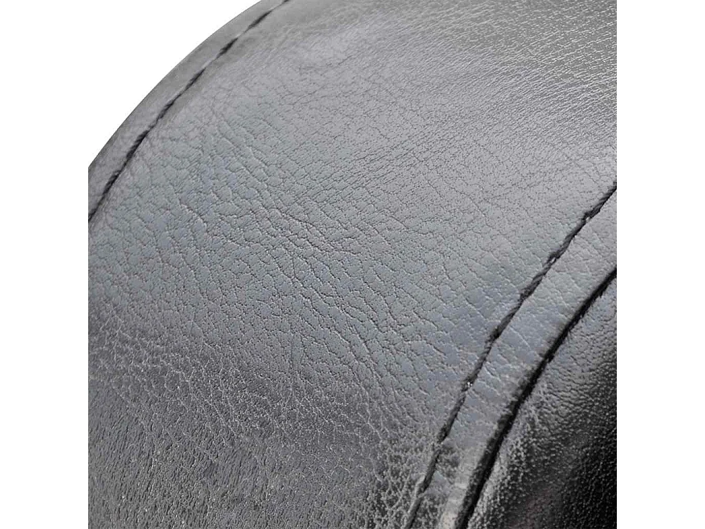 Sessel Schwarz Kunstleder