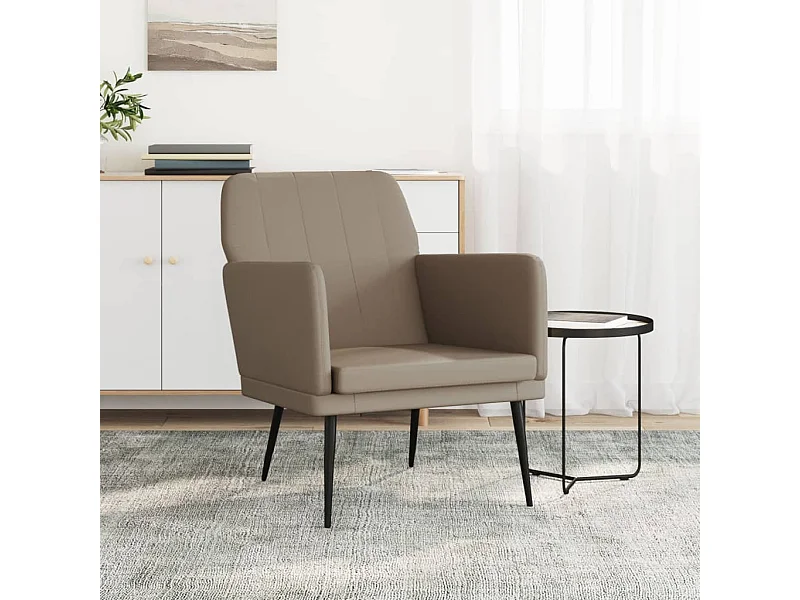 Fauteuil Cappuccino 61x78x80 cm Similicuir