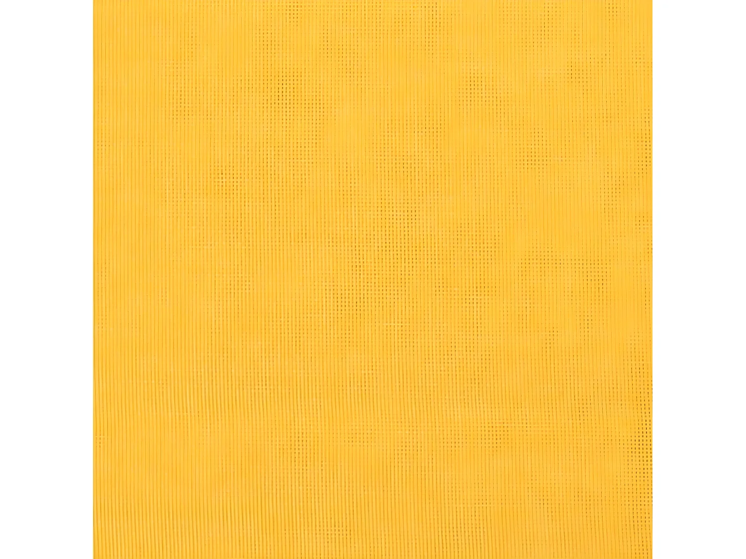 Chaise à bascule avec repose-pied Jaune moutarde Tissu