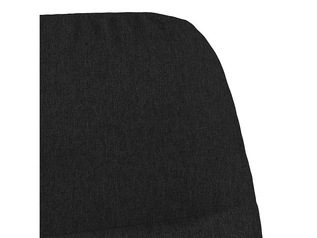 Schaukelstuhl Schwarz Stoff