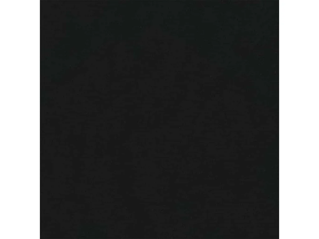 Chaise à bascule avec repose-pied Noir Velours