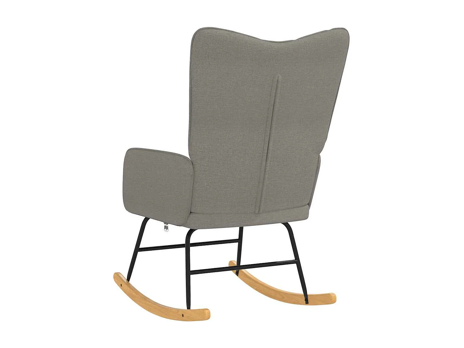 Chaise à bascule Taupe Tissu