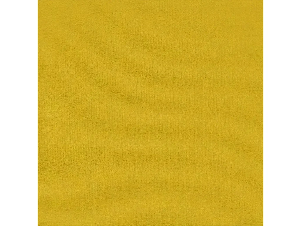 Chaise à bascule Jaune moutarde Velours