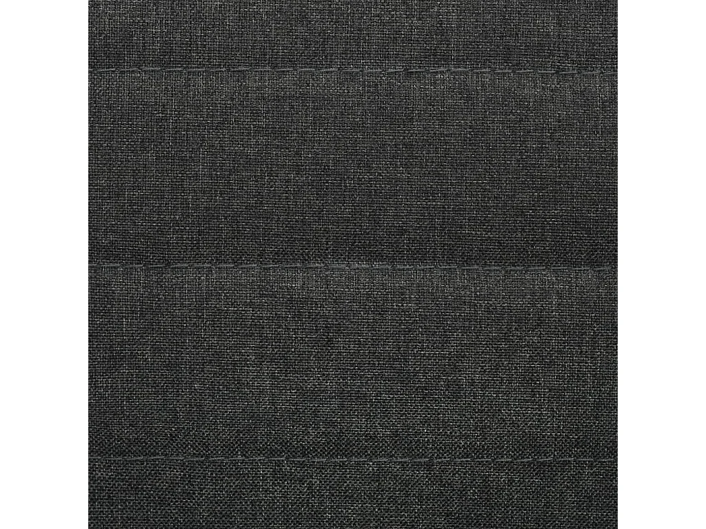 Chaises à manger lot de 2 gris foncé tissu