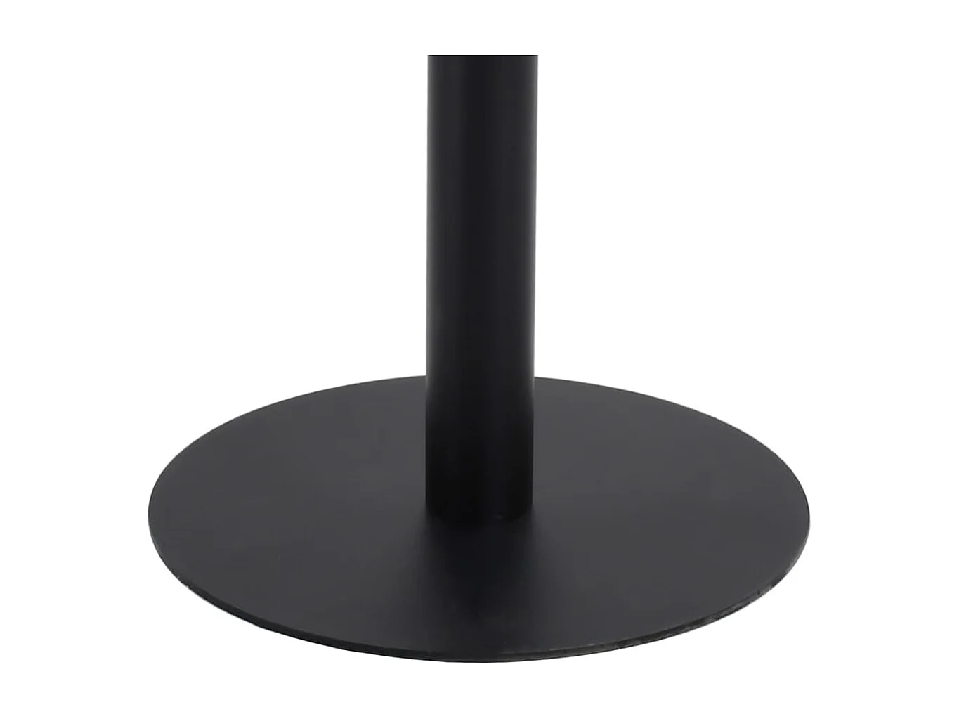 Table de bistro Marron foncé 80x80 cm MDF
