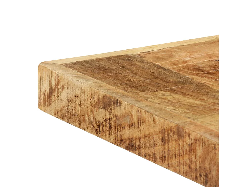Mesa de comedor de madera maciza de mango 200x100x75 cm