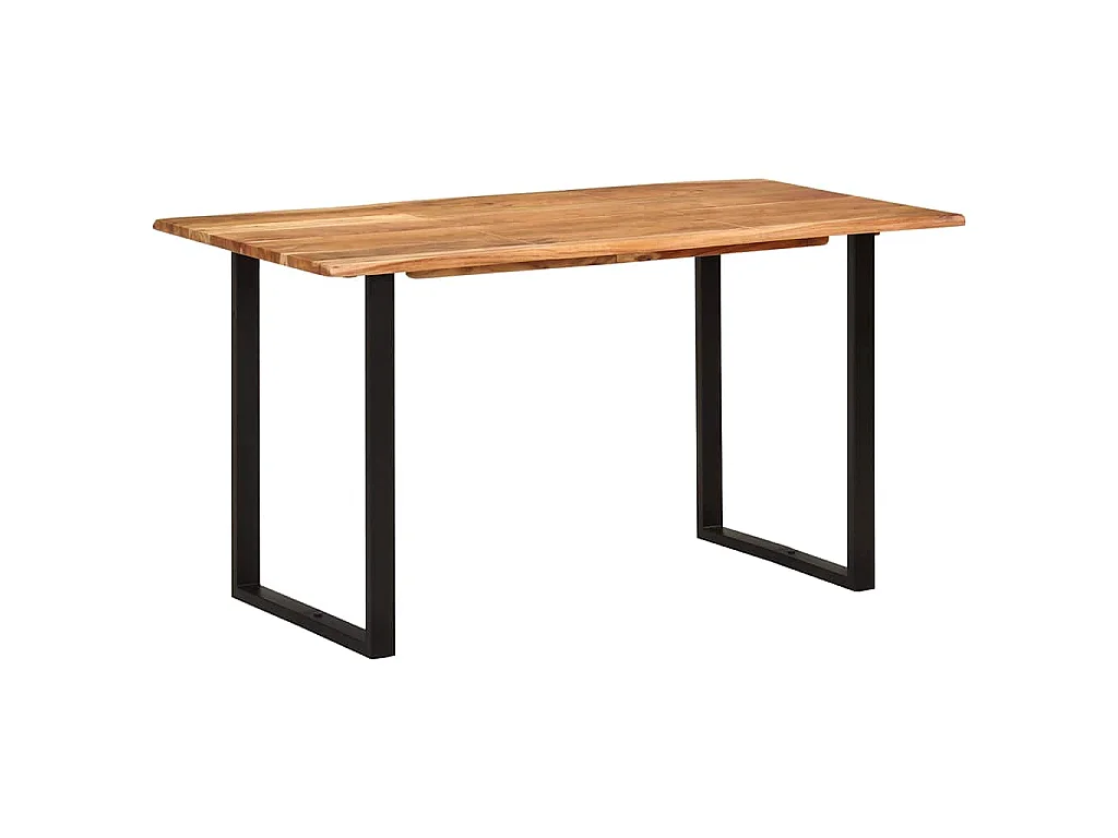 Esstisch 140×70×76 cm Akazie-Massivholz