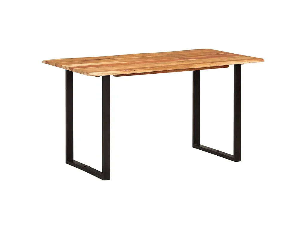 Table de salle à manger 140x70x76 cm Bois d'acacia solide