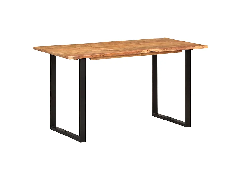 Table de salle à manger 140x70x76 cm Bois d'acacia solide