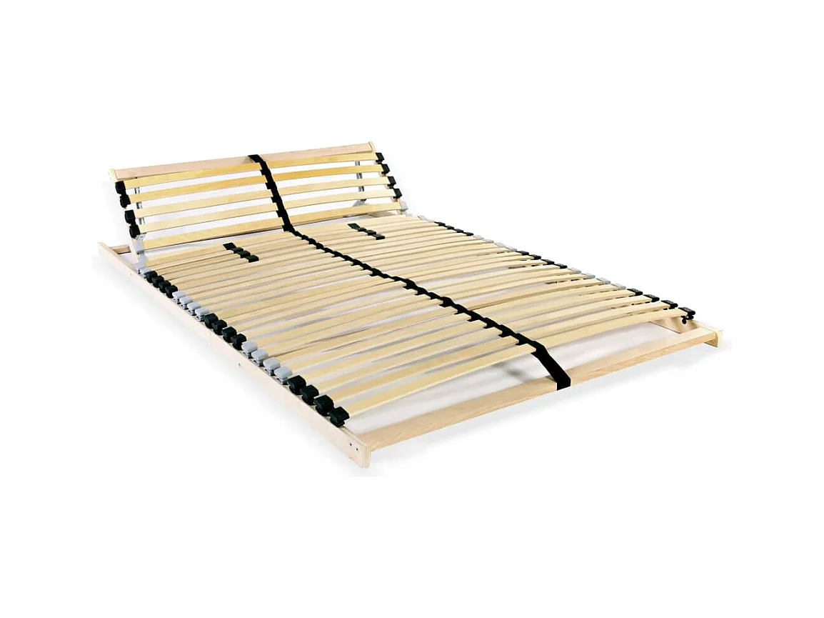 Rete a Doghe 7 Zone senza Materasso con 28 Doghe 100x200 cm