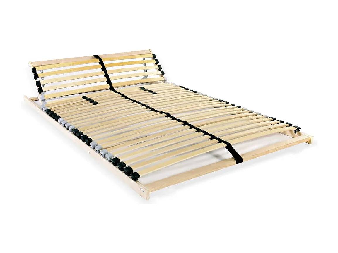 Lattenrost mit 28 Latten 7 Zonen 100x200 cm