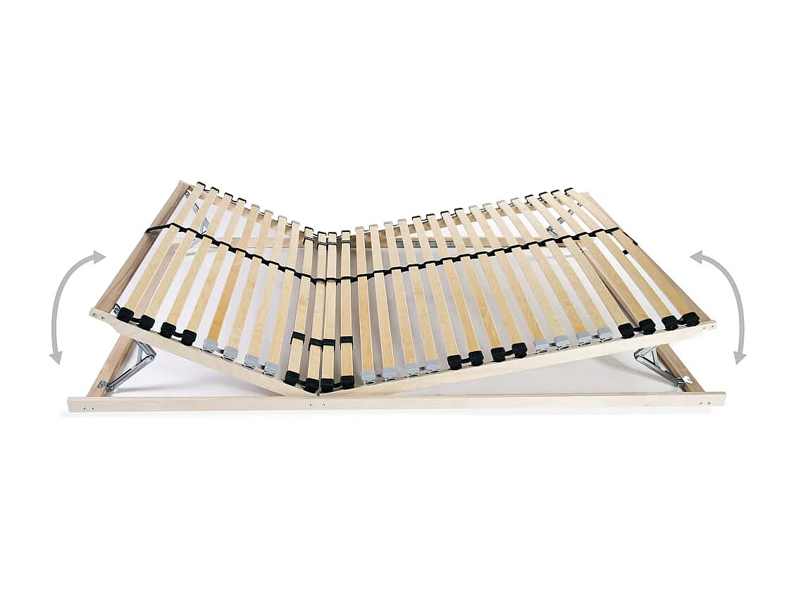 Lattenbodem met 28 latten 7 zones 100x200 cm