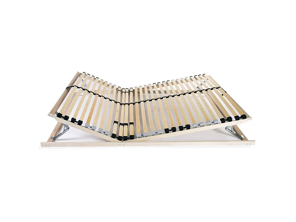 Estrado de ripas com 28 ripas 7 zonas 100x200 cm