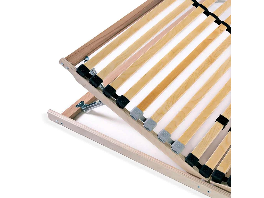Estrado de ripas com 28 ripas 7 zonas 100x200 cm