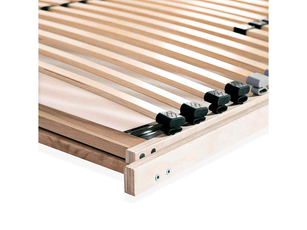 Estrado de ripas com 28 ripas 7 zonas 100x200 cm