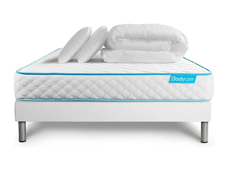 Pack BODYONE 140x200 + 2 oreillers mémoire de forme