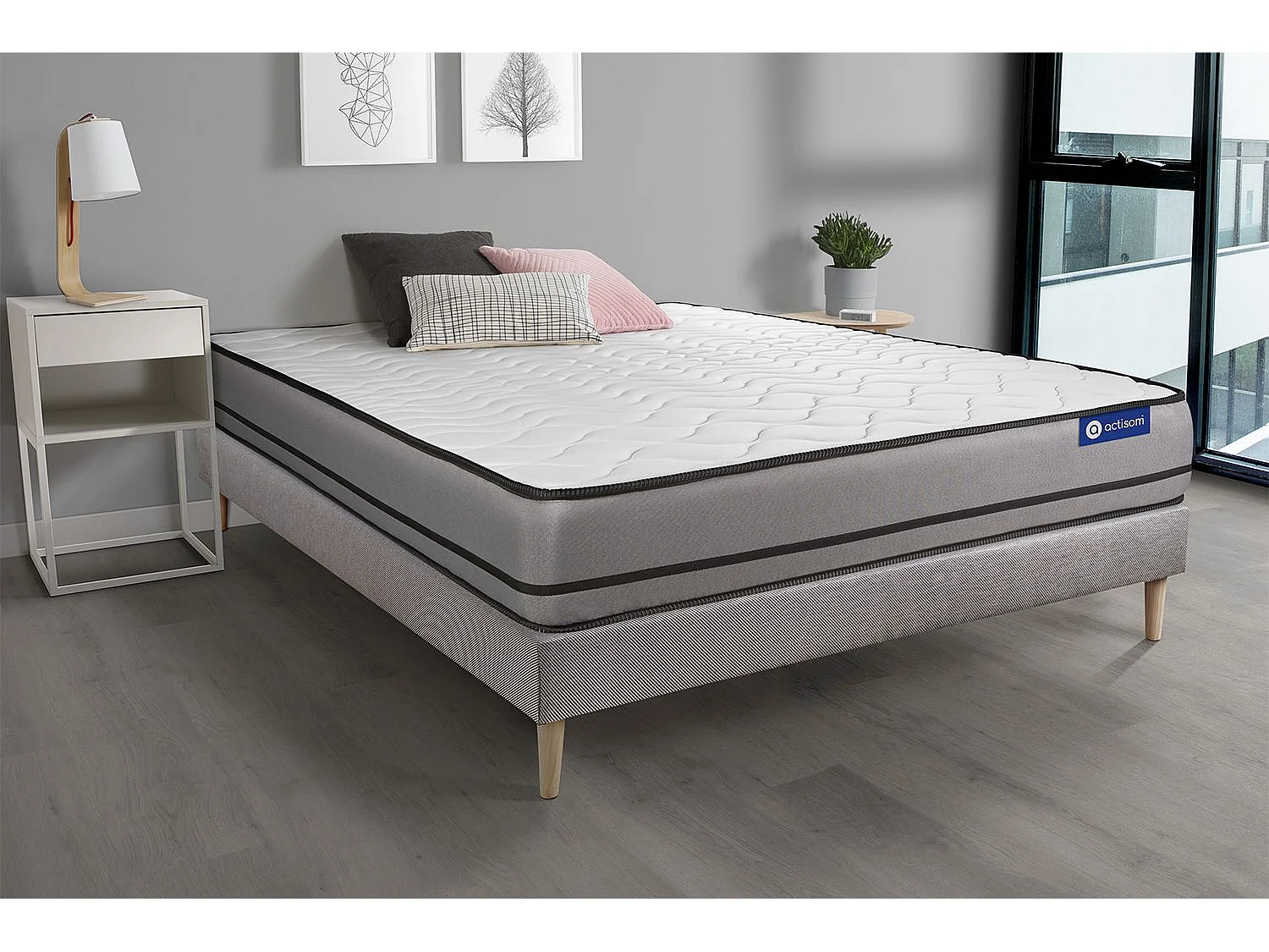 Unidade de colchão e base 90x190 cm - Actilatex Night