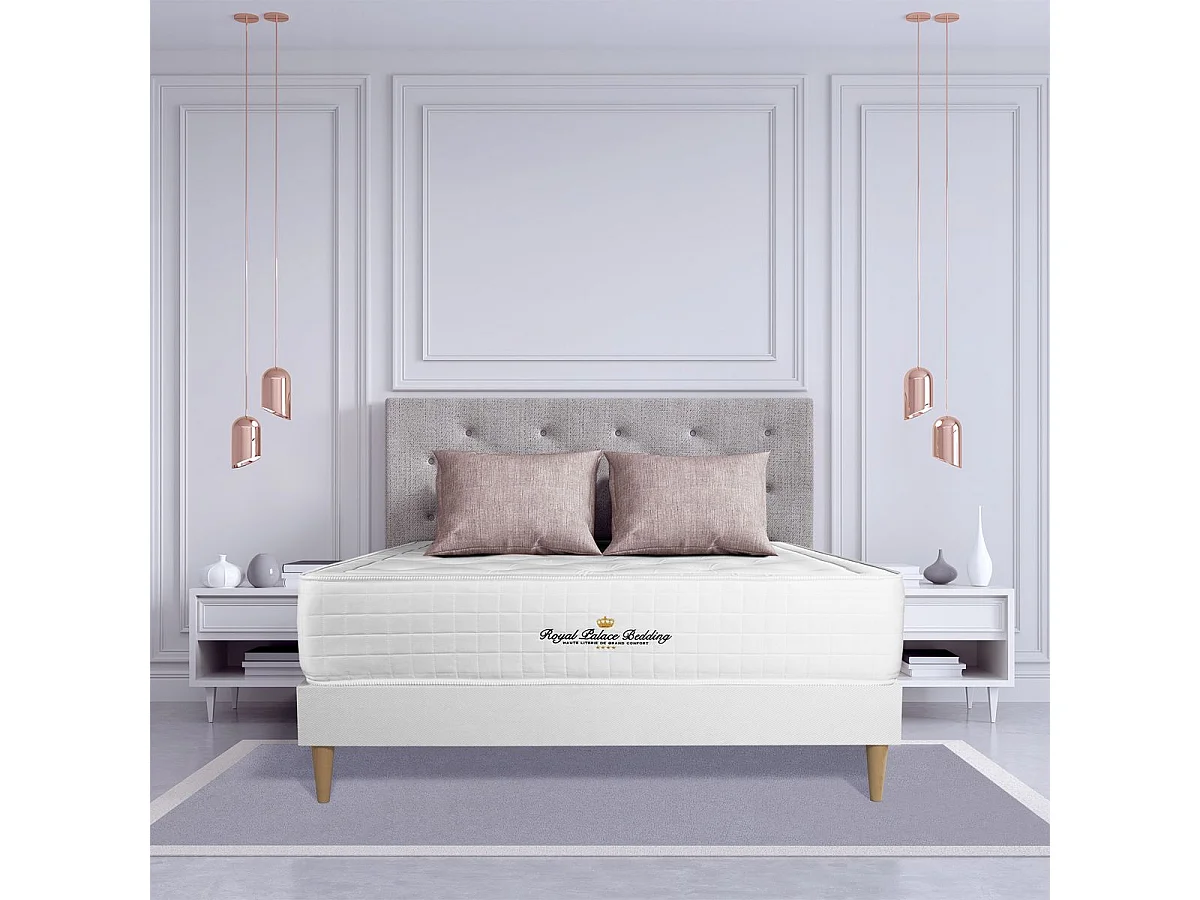 Ensemble matelas à mémoire de forme maxi épaisseur Buckingham 140x200