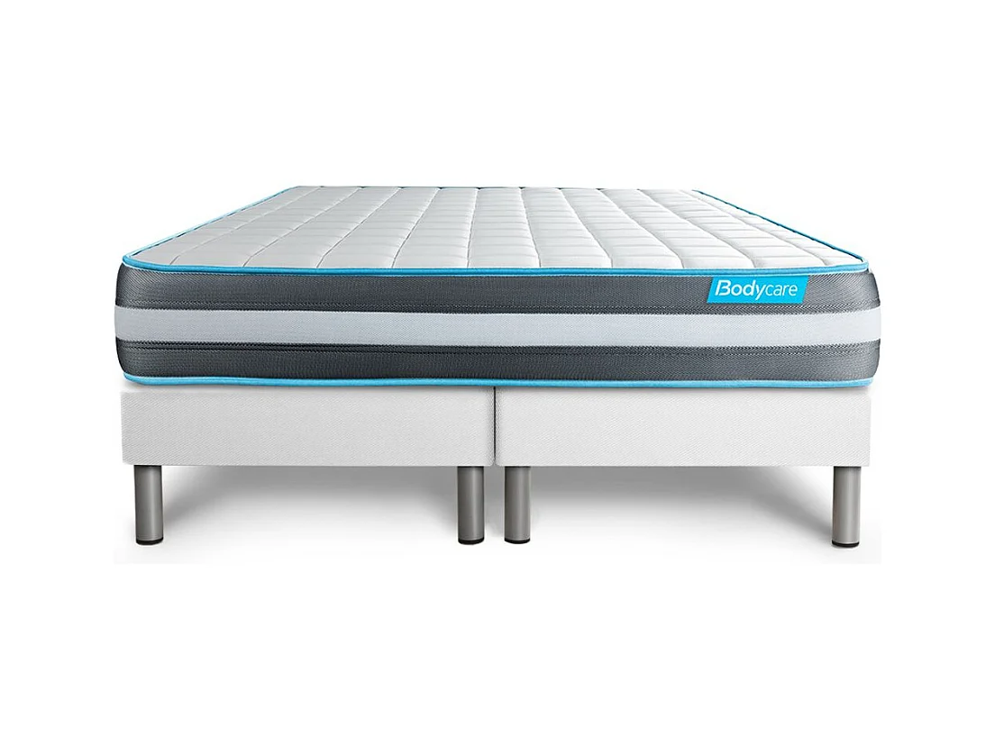 Ensemble BODYFORM 160x200 Mémoire de forme 3 zones