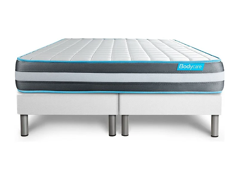 Ensemble BODYFORM 160x200 Mémoire de forme 3 zones