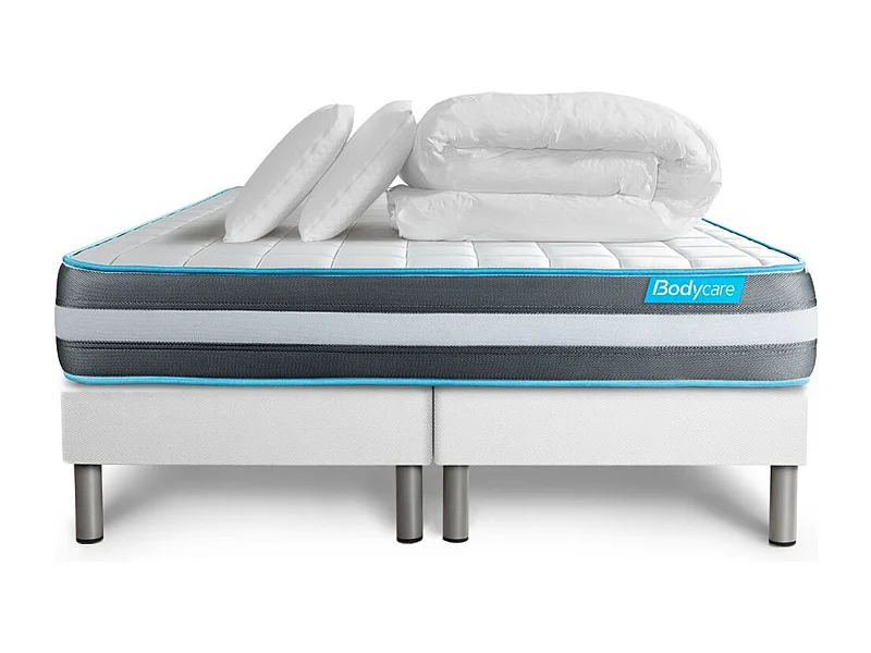PACK BODYFORM 180x200 Mémoire de forme 3 zones + 2 oreillers + couette