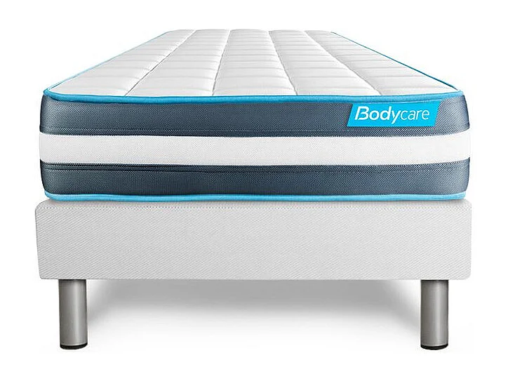 Ensemble BODYFORM 90×200 Mémoire de forme 3 zones