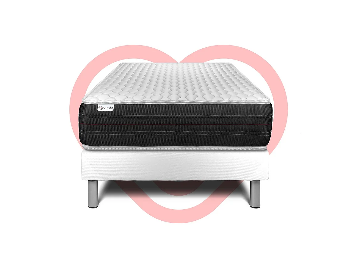 Matras en bodemset 90x190 cm - Vitalspring