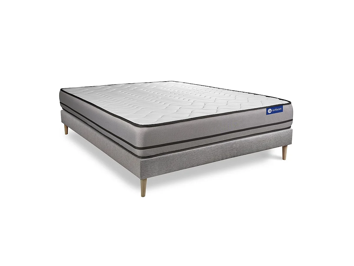 Lattenbodem en Actiflex night matras 140x190cm , matrasdikte : 20 cm , pocketveren , zeer stevig, 3 comfortzones