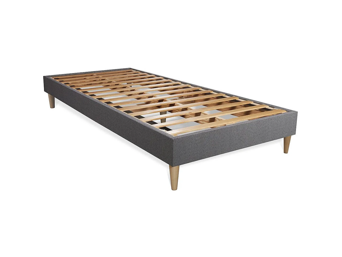 Kit rete e materasso matrimoniale Actilatex sleep 90x190cm - Spessore : 22cm - Lattice e memory foam - Bilanciato -