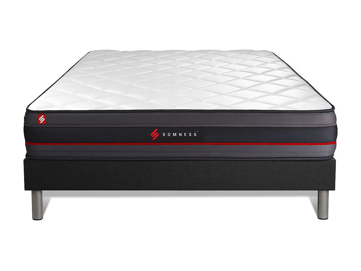 Ensemble sommier + matelas REGEN à mémoire de forme 140x200