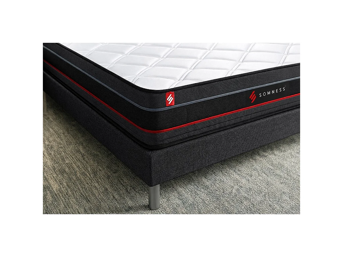 Ensemble sommier + matelas REGEN à mémoire de forme 140x200