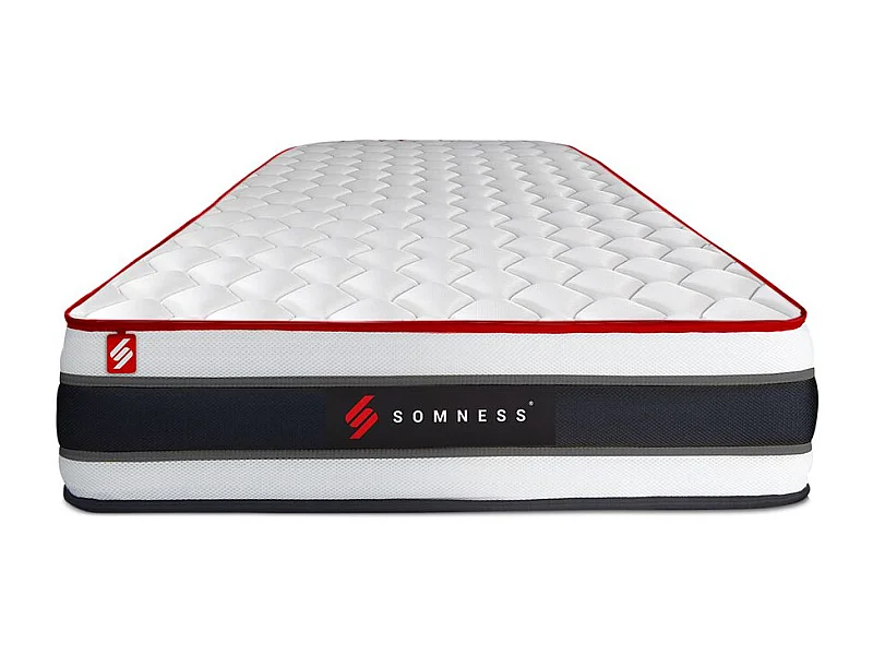 Ensemble sommier + matelas ENERGY ressorts ensachés et mémoire de forme 90x200