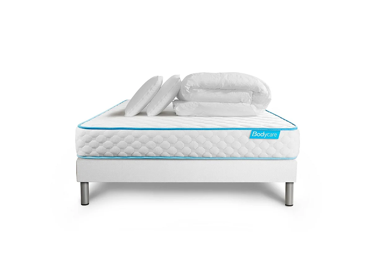 Pack BODYONE 160x200 + 2 oreillers mémoire de forme