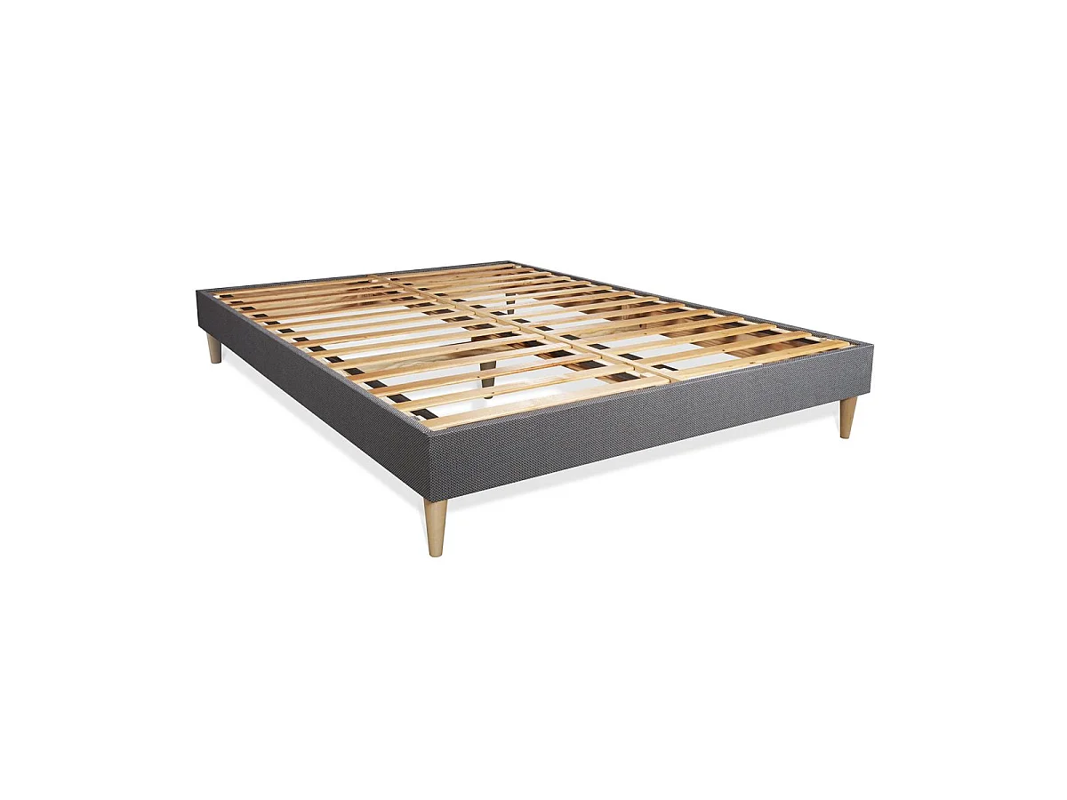 Lattenbodem en Actilatex life matras 140x190cm , matrasdikte : 22 cm , latex en traagschuim , zeer stevig, 5 comfortzones