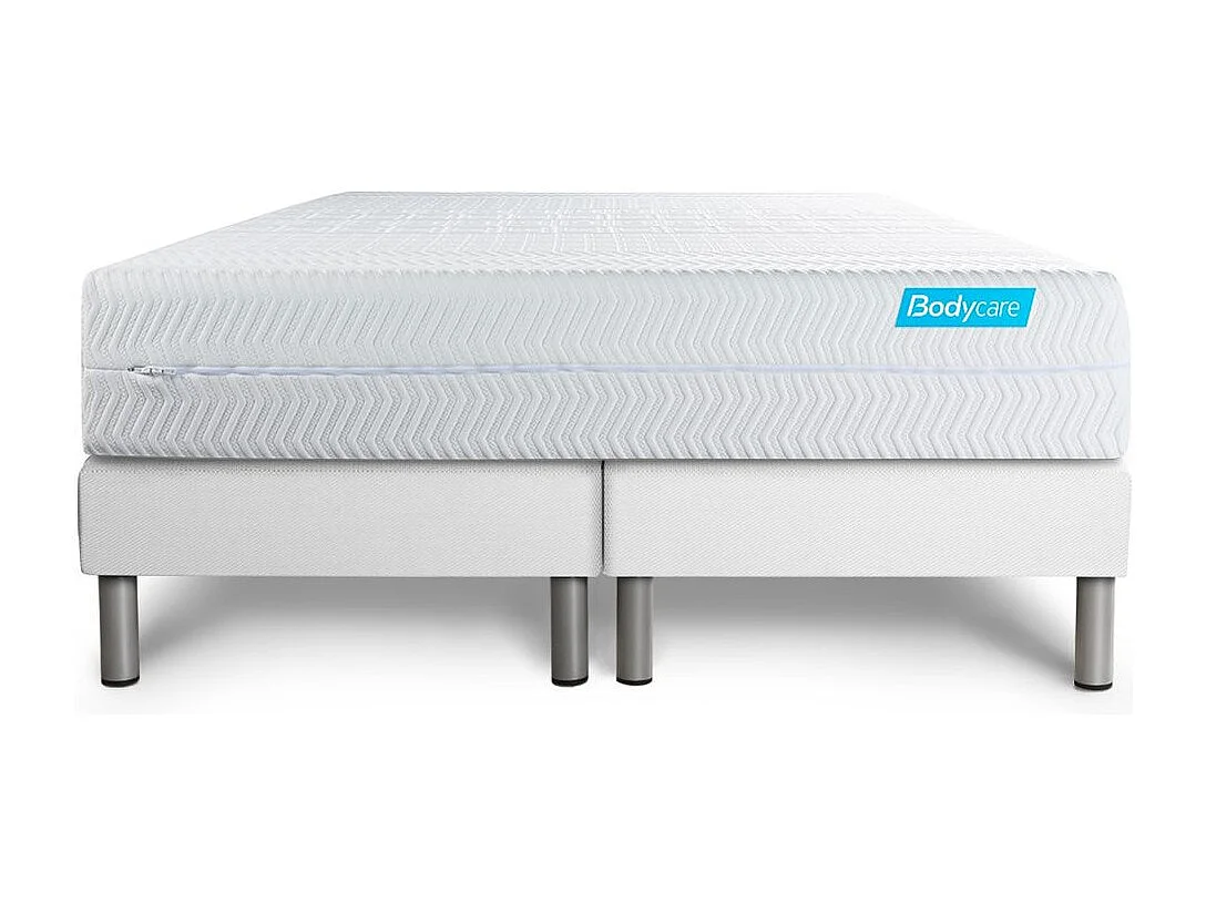Ensemble BIOCARE 160x200 Mousse à mémoire de forme BIO 5 zones Maxi épaisseur
