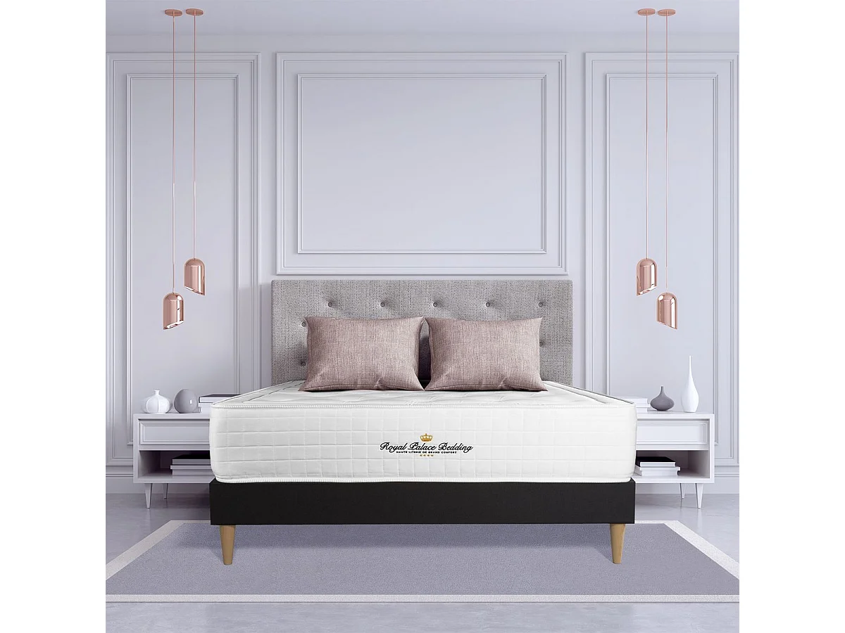 Ensemble matelas à mémoire de forme maxi épaisseur Buckingham 160x200