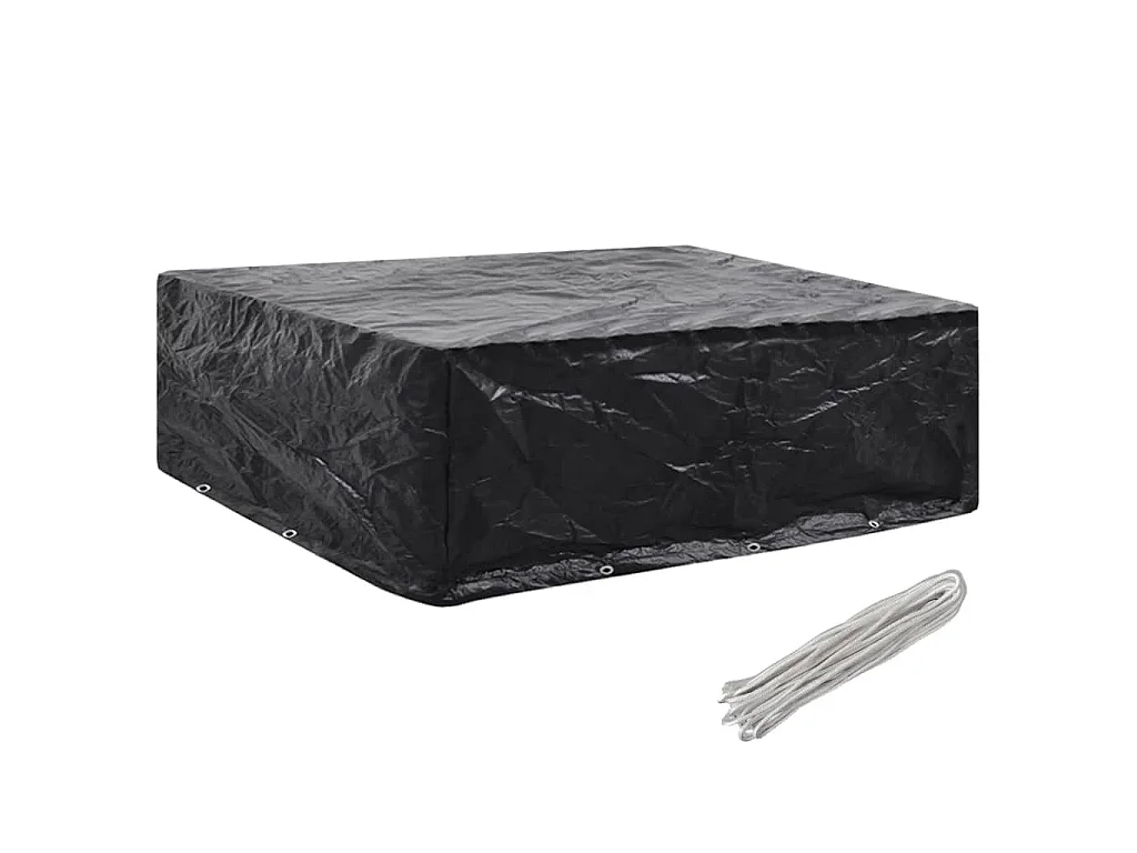 Tuinmeubelhoes met 8 oogjes 250x210x90 cm