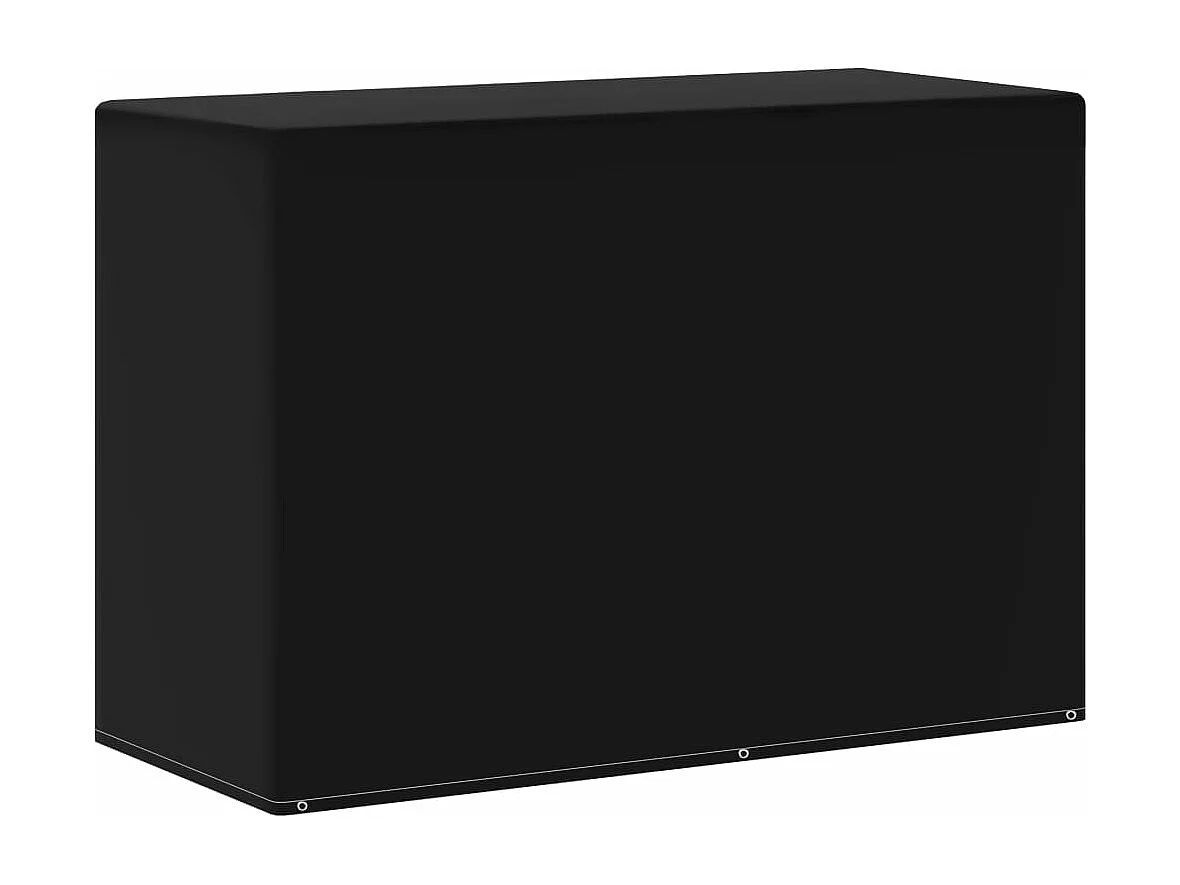 Housse de meubles de jardin 6 œillets de barbecue 180x80x125 cm