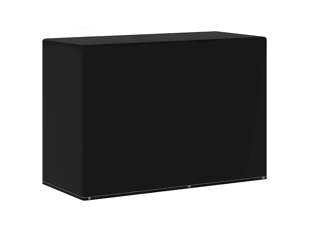 Housse de meubles de jardin 6 œillets de barbecue 180x80x125 cm
