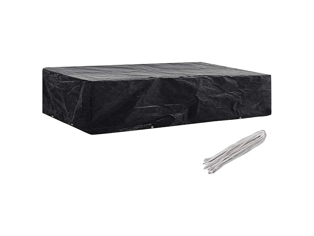Ligbeddenhoes met 8 oogjes 218x77x55 cm