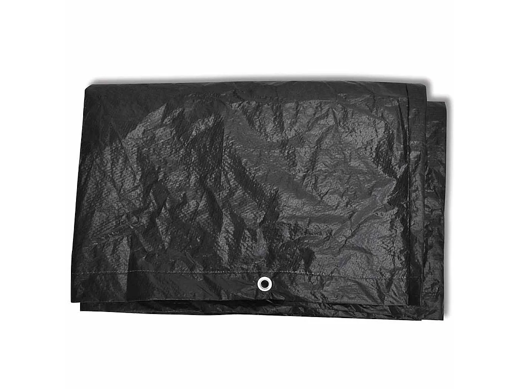 Ligbeddenhoes met 8 oogjes 218x77x55 cm