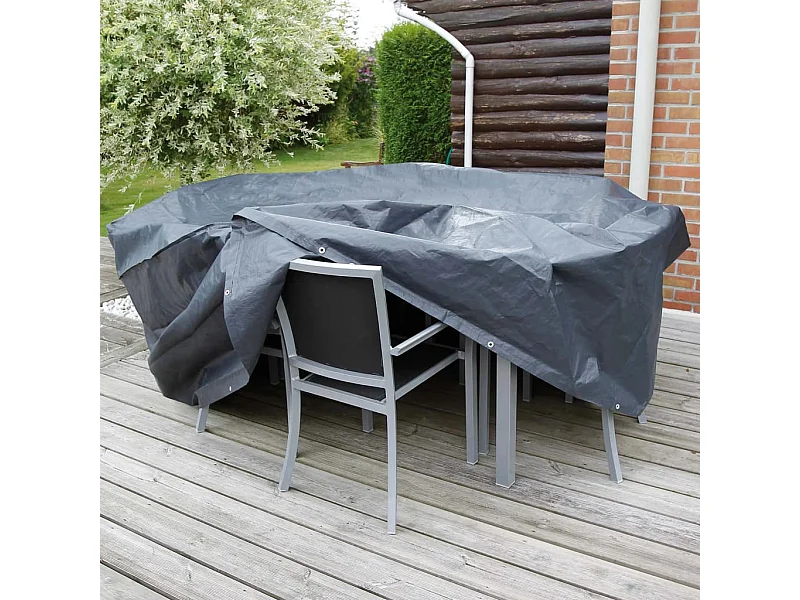 Capa para mesa retangular de jardim 170x130x70 cm