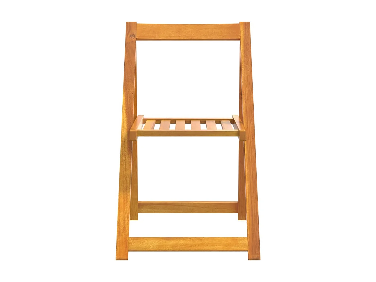 Chaises pliables de jardin lot de 8 Bois d'acacia massif