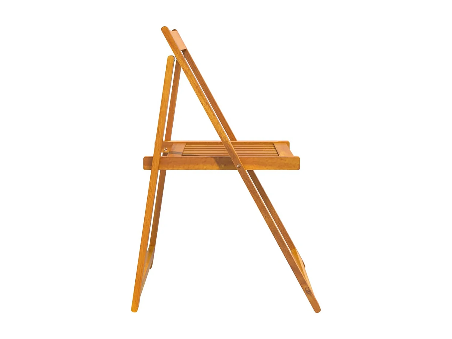 Chaises pliables de jardin lot de 8 Bois d'acacia massif