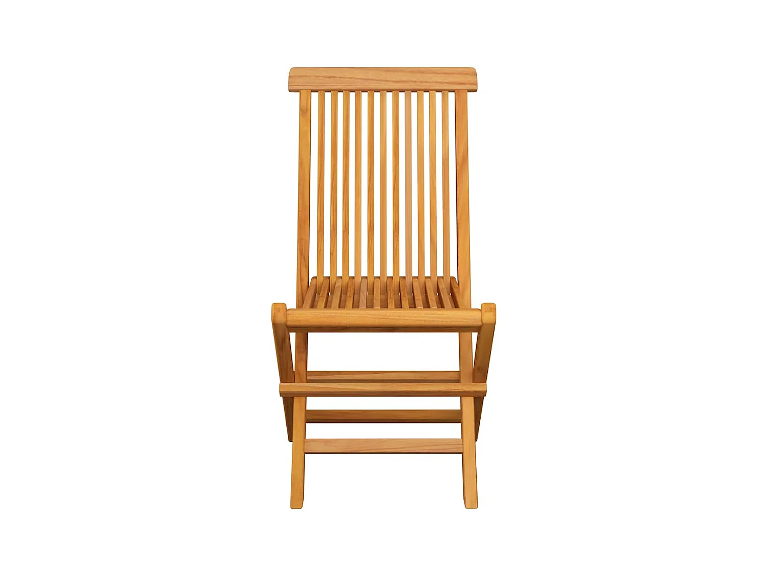 Chaises de jardin et coussins bleu royal lot de 2 Bois de teck