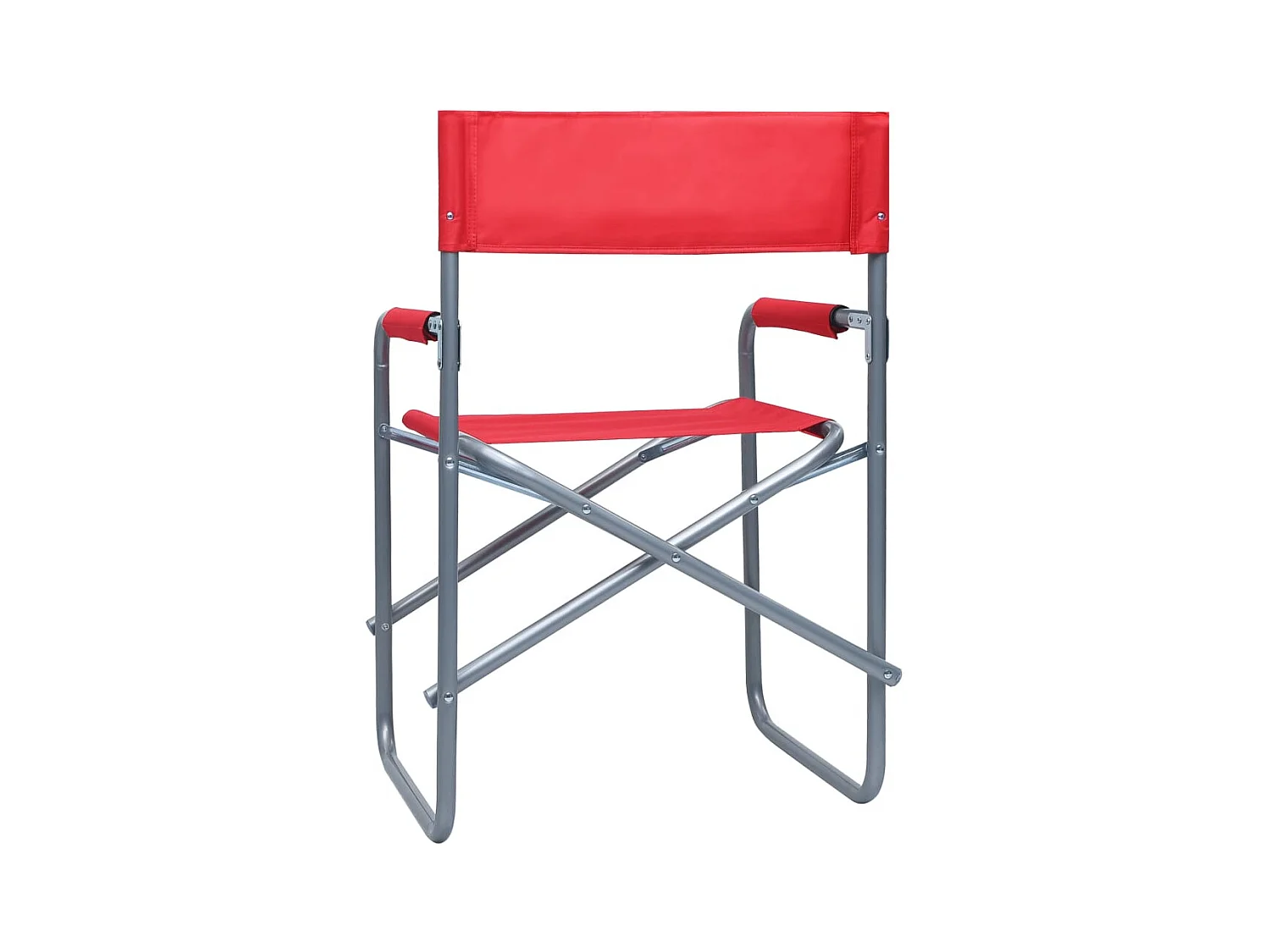 Regiestühle 2 Stk. Stahl Rot