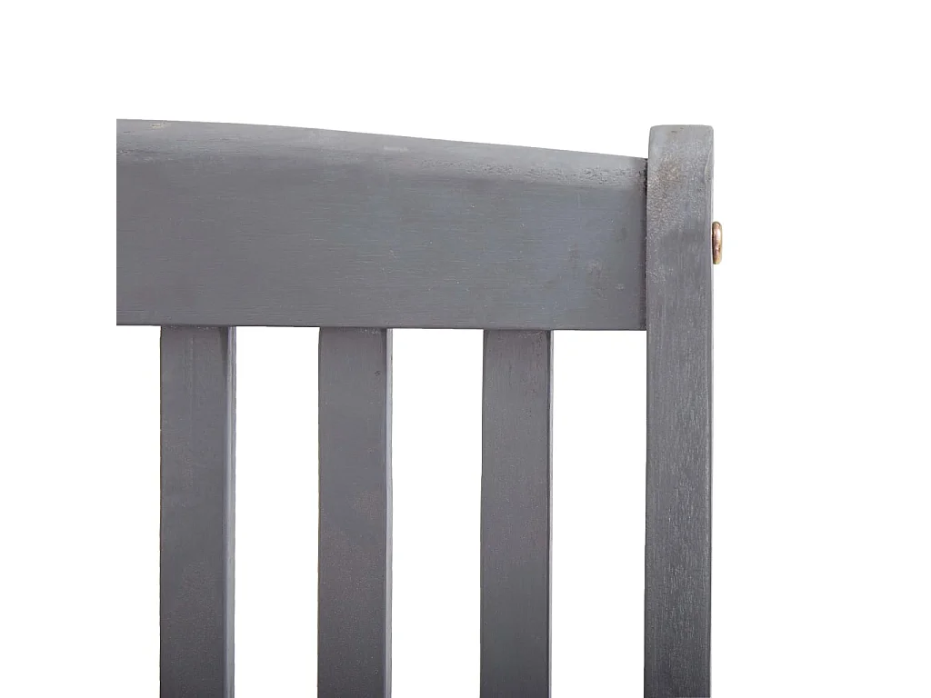 Chaises pliantes 6 pièces avec coussins en bois d'acacia massif