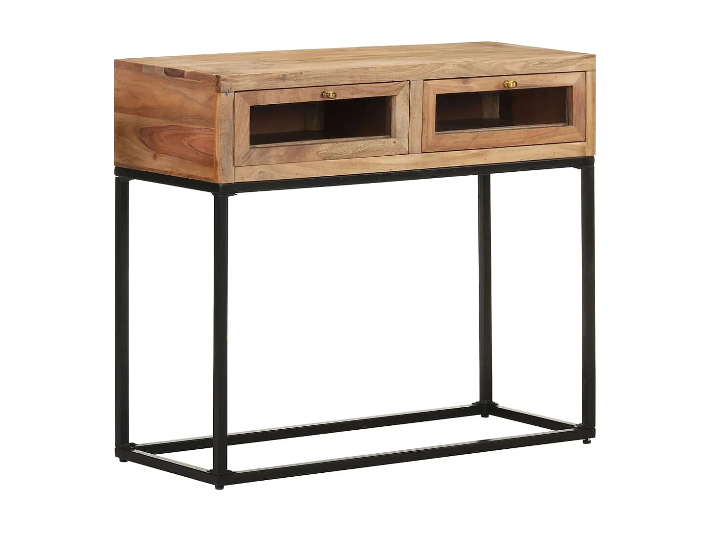 Table console 90x35x76 cm Bois d'acacia massif