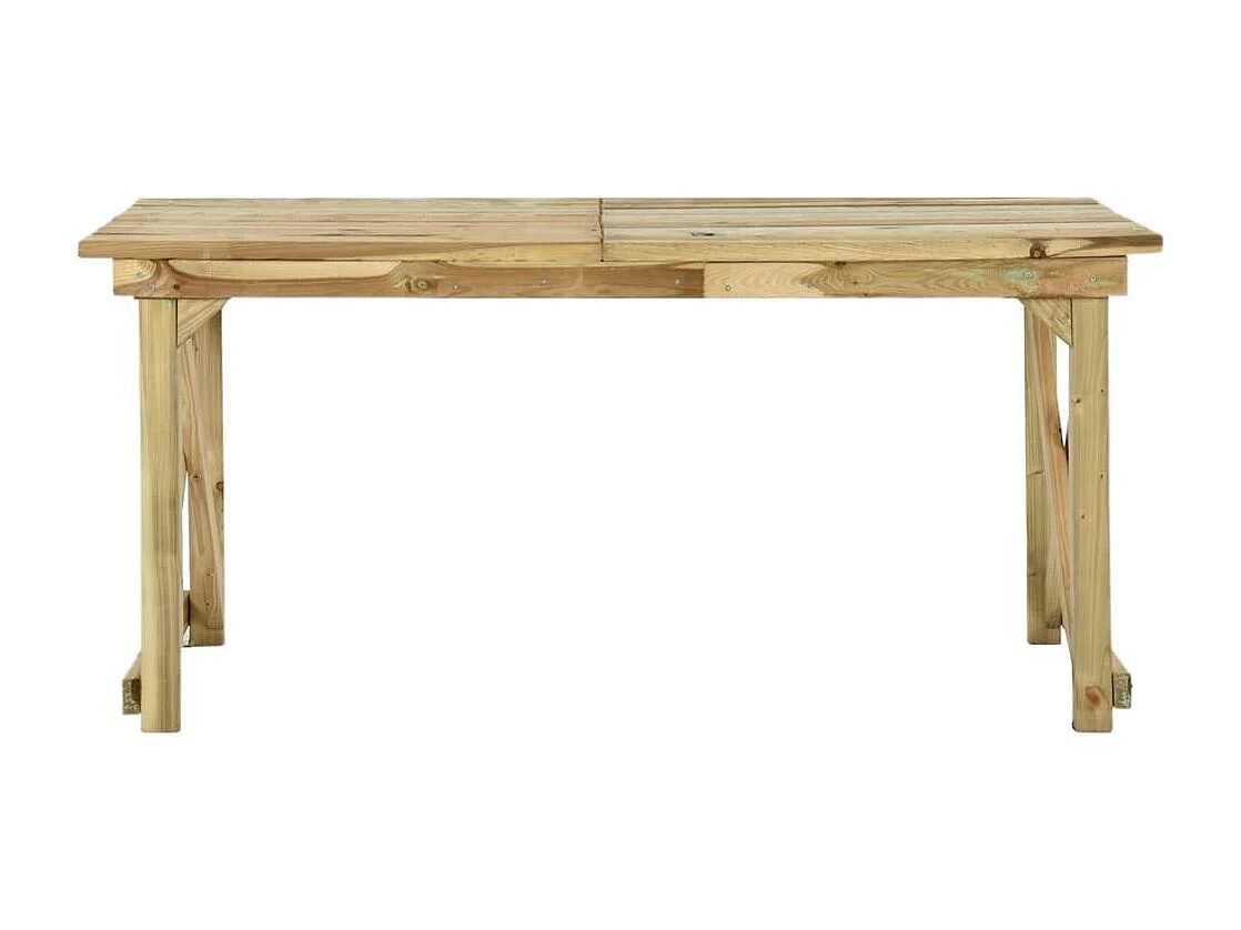 Tuintafel 160x79x75 cm hout